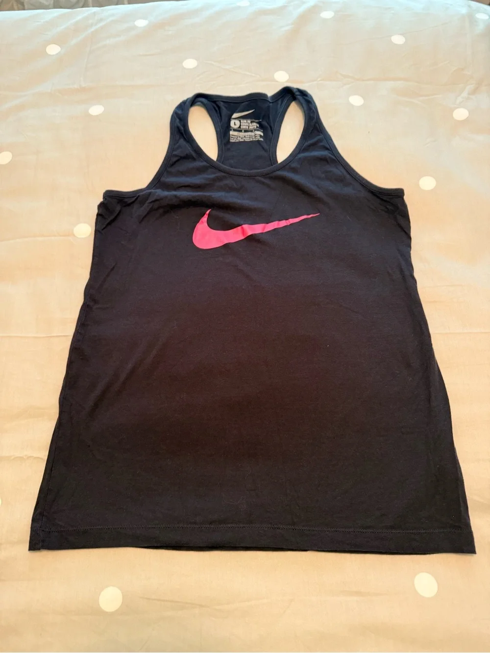 Women’s Navy & Pink Nike Tank Top